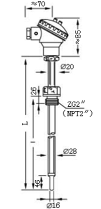 煙道、風(fēng)道熱電偶
